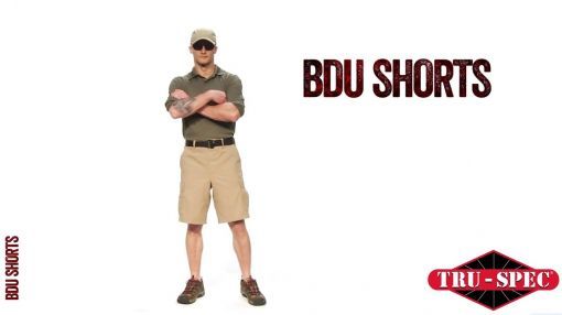 Men's TRU-SPEC Cotton Ripstop BDU Shorts (Zip Fly) - 