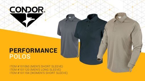 Men's Condor Performance Tactical Polo - 