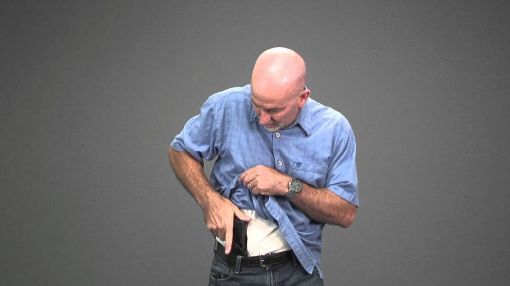 Safariland Open Top Concealment Belt Slide Holster - 