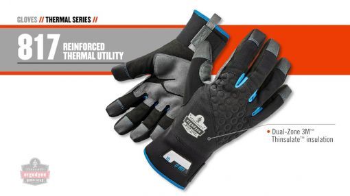 Ergodyne Thermal Flip-Top Gloves - 