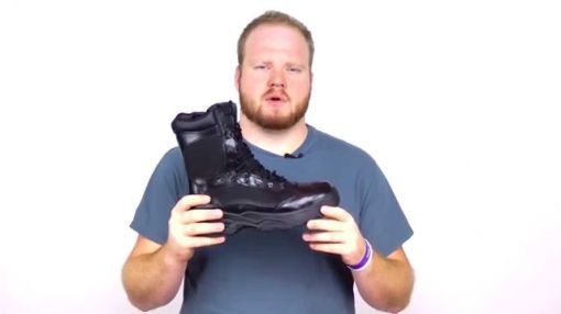 Men's Rocky 8" Fort Hood Side-Zip Waterproof Boots - 