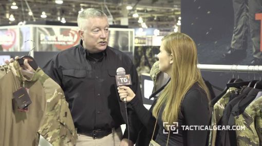 Men's TRU-SPEC Nylon / Cotton 1/4 Zip Short Sleeve Combat Shirt - 