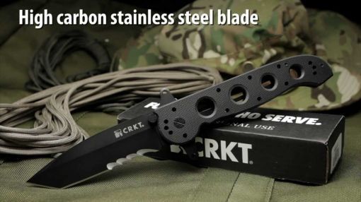 Columbia River Knife & Tool M16 Tanto Special Forces G10 Folding Knife - 