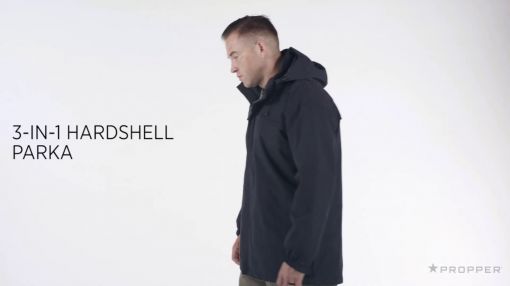 Men's Propper 3-in-1 Hardshell Parka - 