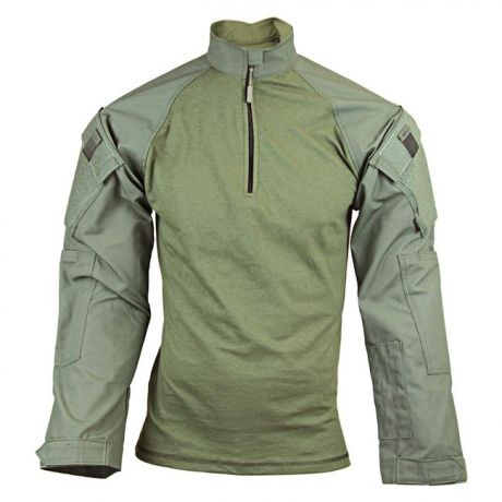 Men's TRU-SPEC Nylon / Cotton 1/4 Zip Tactical Response Combat Shirt Photo