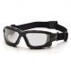 Pyramex Clear H2X Anti-Fog I-Force Goggles - 0