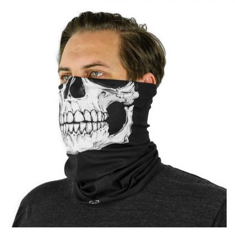 TG Skull Face Neck Gaiter TGNCKGTRSKL Photo