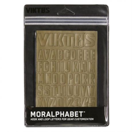 Viktos Moralphabet Hook and Loop Letters Photo