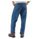 Men's Carhartt Relaxed Fit Flannel Lined Straight Leg Jeans - 1