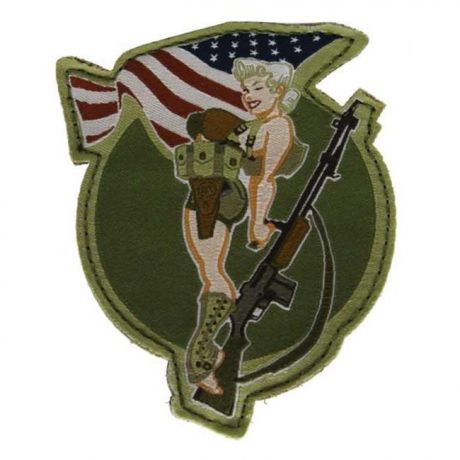 Mil-Spec Monkey BAR Girl Patch Photo