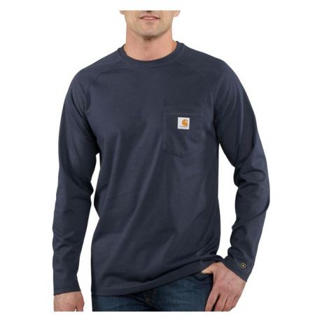 Men's Carhartt Long Sleeve Force Delmont T-Shirt Photo