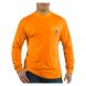 Men's Carhartt Force Hi-Vis Color Enhanced Long Sleeve T-Shirt - 2