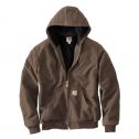 Men's Carhartt Quilted Flannel Lined Duck Active Jacket