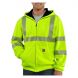 Men's Carhartt Hi-Vis Class 3 Thermal Front Zip Hoodie - 0