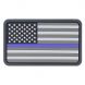 TG Thin Blue Line Flag PVC Patch TBLFLG400 - 0