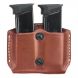 Gould & Goodrich Gold Line Paddle Style Double Mag Case - 1
