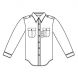 Men's Propper Long Sleeve Tactical Dress Shirts - 1
